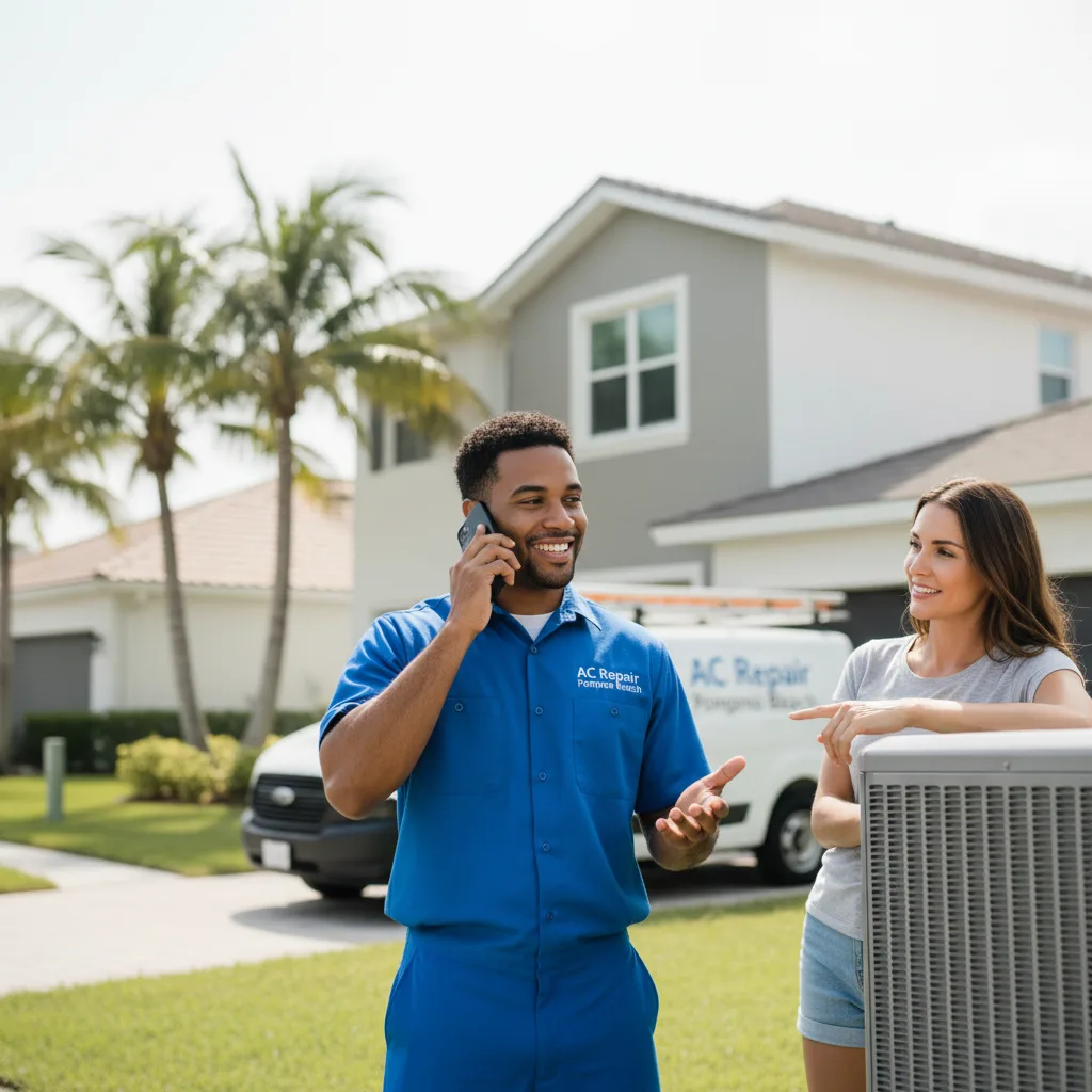 AC Repair Pompano Beach customer support in Cunningham
